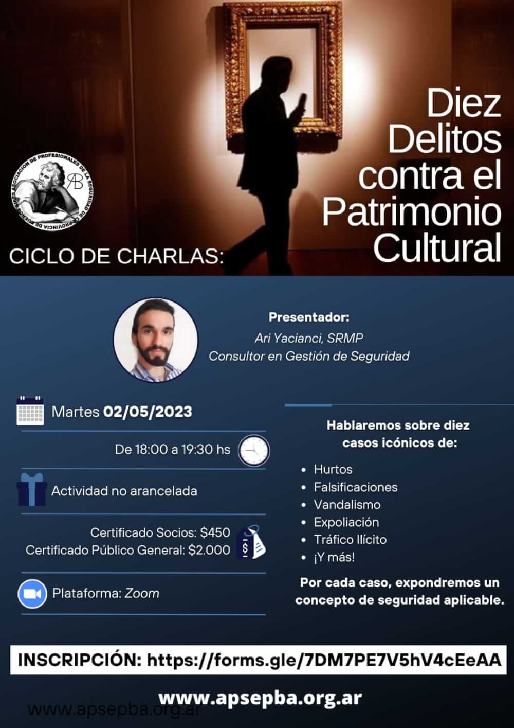 Ciclo de charlas virtuales 